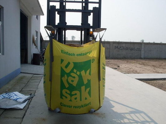 comprar Bolso grande de la impresión en color del U-panel, bolso a granel estupendo 1500kg de los sacos FIBC de los Pp online manufacture