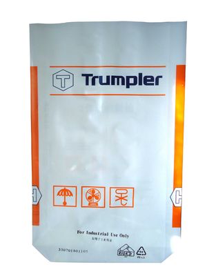 comprar Side-cartela Bloque sacos de válvula PE inferior para embalaje pulverulento, hasta 110lbs Capacidad online manufacture