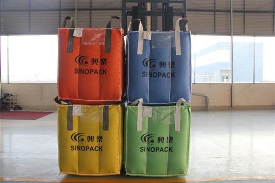 comprar el jumbo de Fibc de la categoría alimenticia del panel 2860lbs 4 empaqueta el polipropileno sin recubrimiento 6OZ online manufacture
