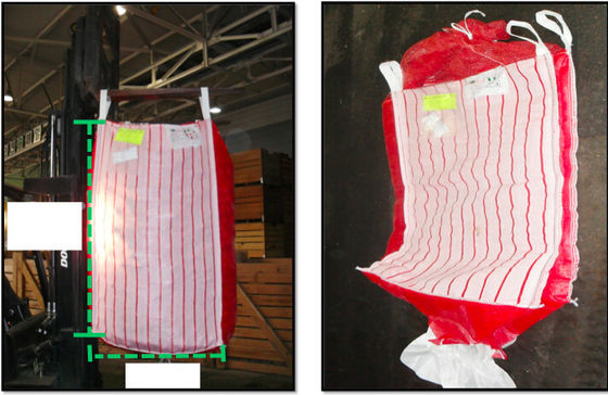 comprar Patata ventilado mayor bolsas 1.5tonne, rojo PP transpirable FIBC tela Bolsas online manufacture