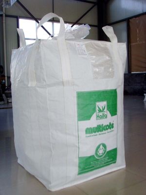 comprar Bolso tejido Pp ventilado grande del bolso a granel negro blanco de la categoría alimenticia FIBC online manufacture