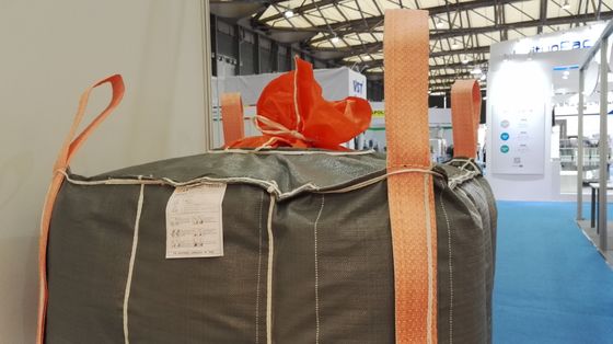 comprar Bolsos enormes grandes de los PP del panel gris de la tela 1000KGS 4 para las semillas del almacenamiento del transporte online manufacture