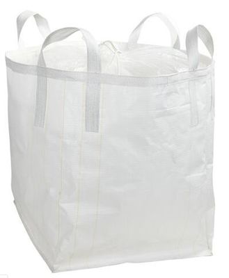 comprar Bolsos enormes blancos de tragante abierto con el perímetro superior para embalar productos agrícolas online manufacture