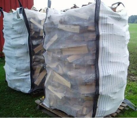 comprar Bolsa a granel de PP de malla para leña ventilada online manufacture