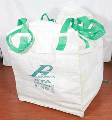 comprar Big Bag UN de 1000 kg de capacidad con protección antiestática y asas de esquina cruzada para transporte seguro de materiales peligrosos online manufacture