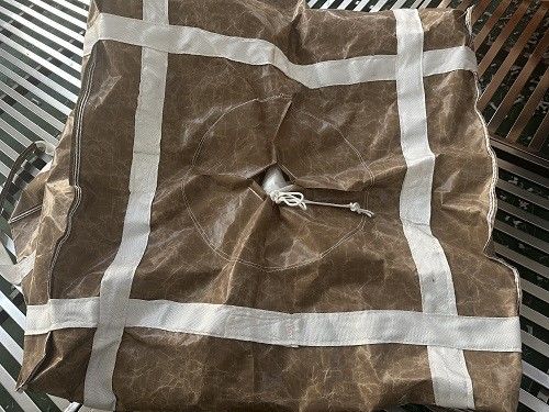 comprar Bolsa de descarga FIBC con factor de seguridad 5:1 y recubrimiento resistente a los rayos UV para el manejo de materiales pesados online manufacture