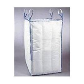 Tall Four-Panel Polypropylene Woven Big Bag FIBC Up To 4400lbs Industrial Use