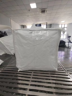 Grado alimenticio FIBC 1000 kg SWL con 2 bucles de elevación y tratamiento UV